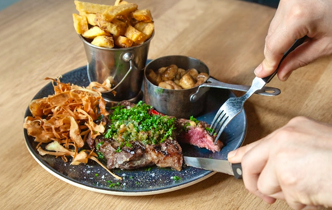4-gangendiner à la carte bij Restaurant HOOP