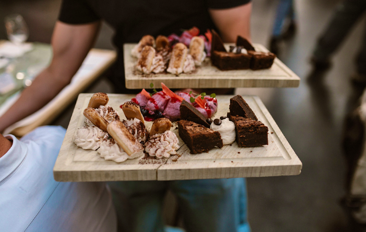 4-gangen keuzediner of menu van de chef bij Lab-44