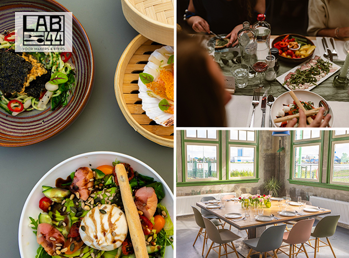 4-gangendiner naar keuze of van de chef bij Lab-44