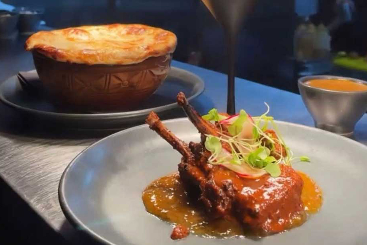 4-gangen diner bij Mr. Momo