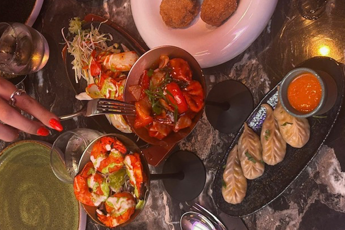 4-gangen diner bij Mr. Momo