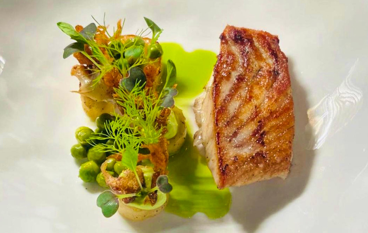 4-gangen diner + amuse bij Restaurant Aan de Spuihaven