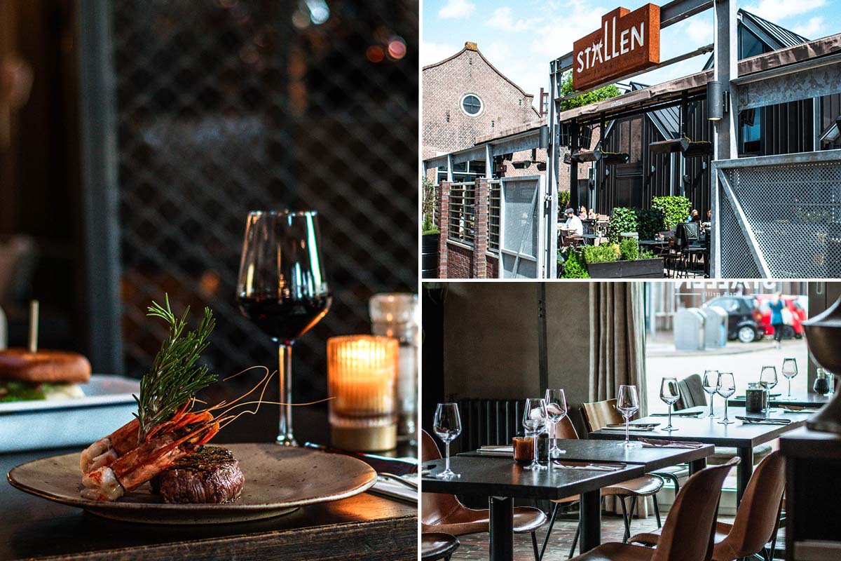 4-gangen keuzediner bij Restaurant de Stallen