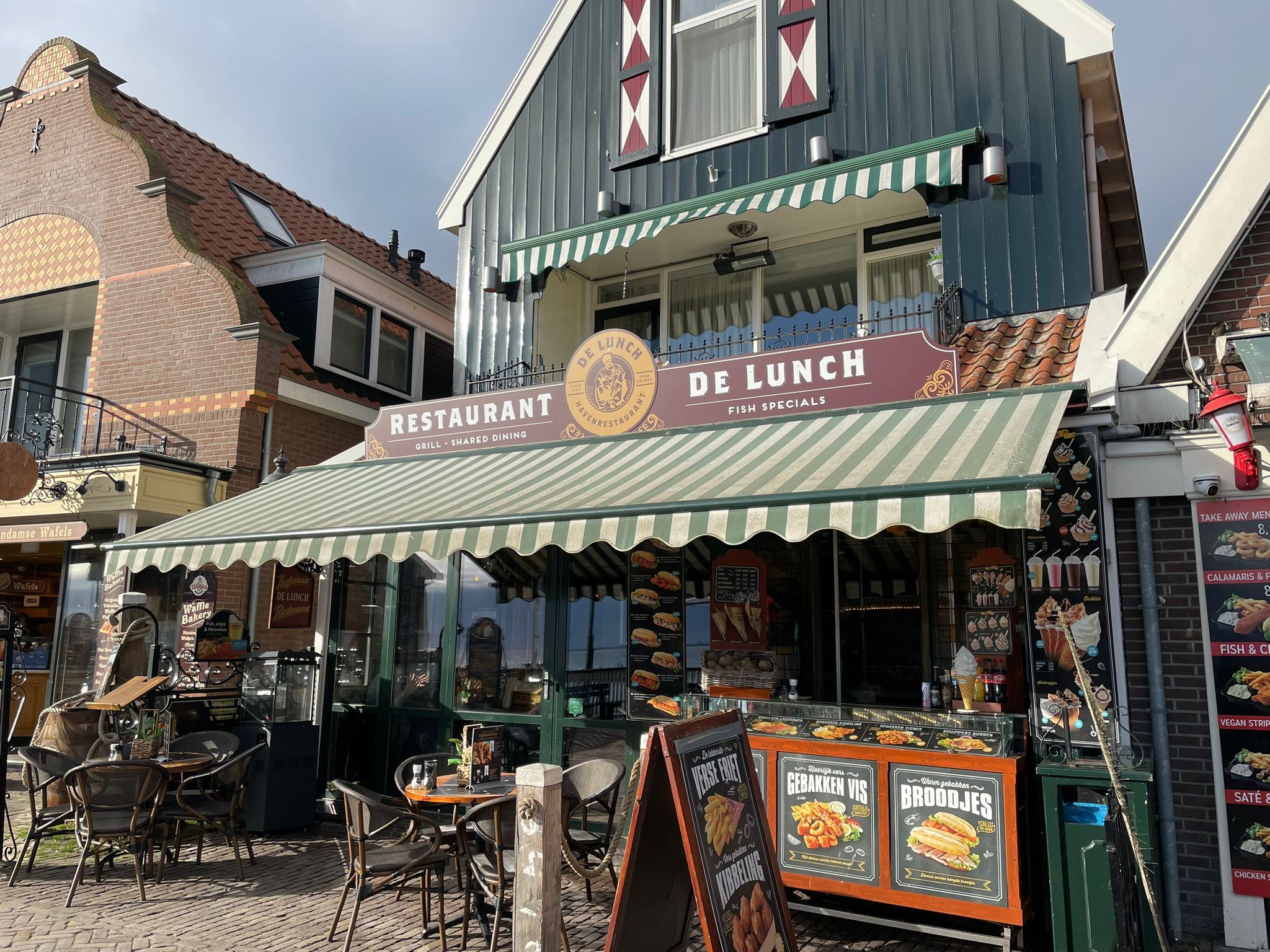 4-gangen keuzediner bij Havenrestaurant De Lunch