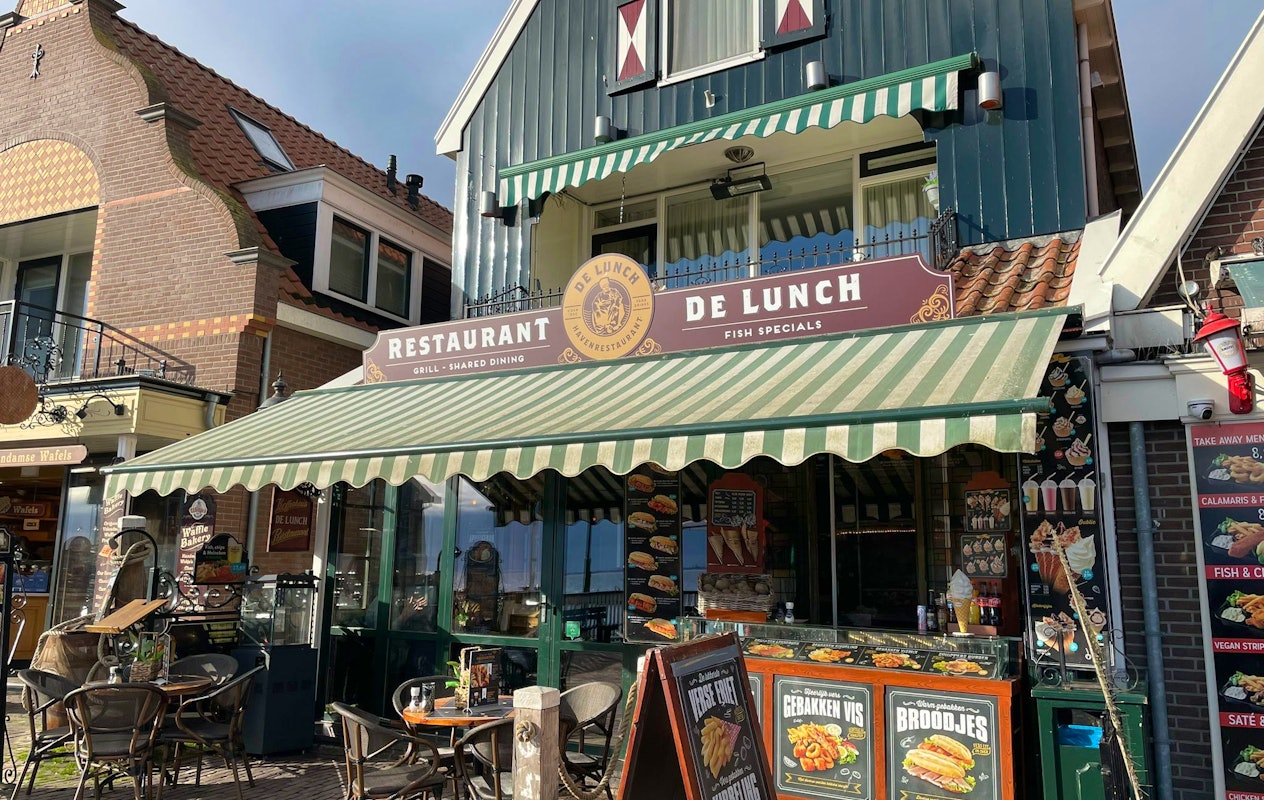 4-gangen keuzediner bij Havenrestaurant De Lunch in Volendam