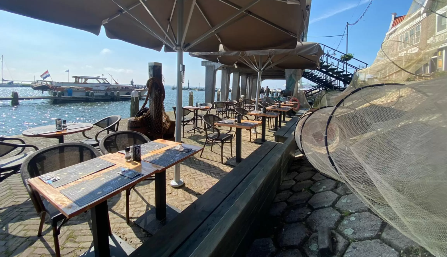 4-gangen keuzediner bij Havenrestaurant De Lunch