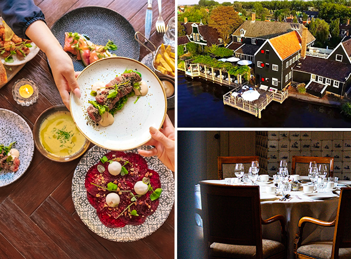 4-gangen keuzediner bij d'Swarte Walvis