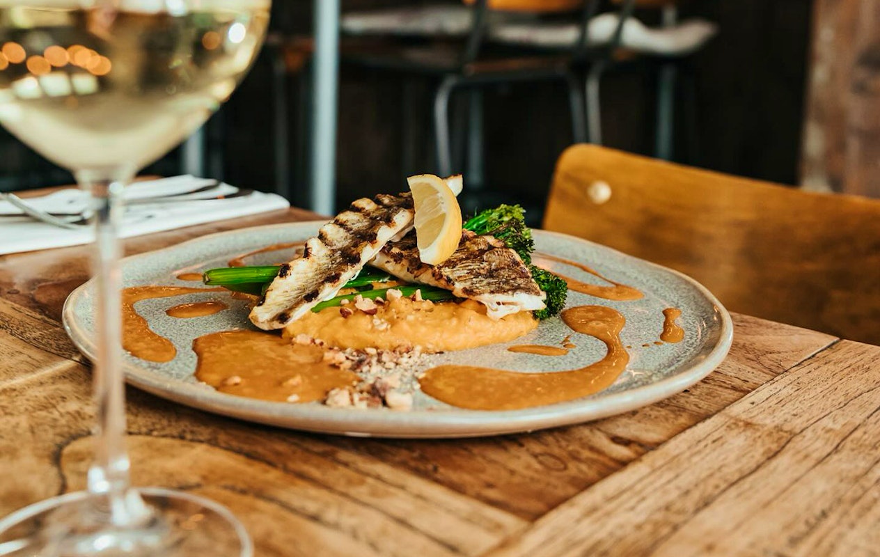 4-gangen keuzemenu bij Vigo Seafoodbar