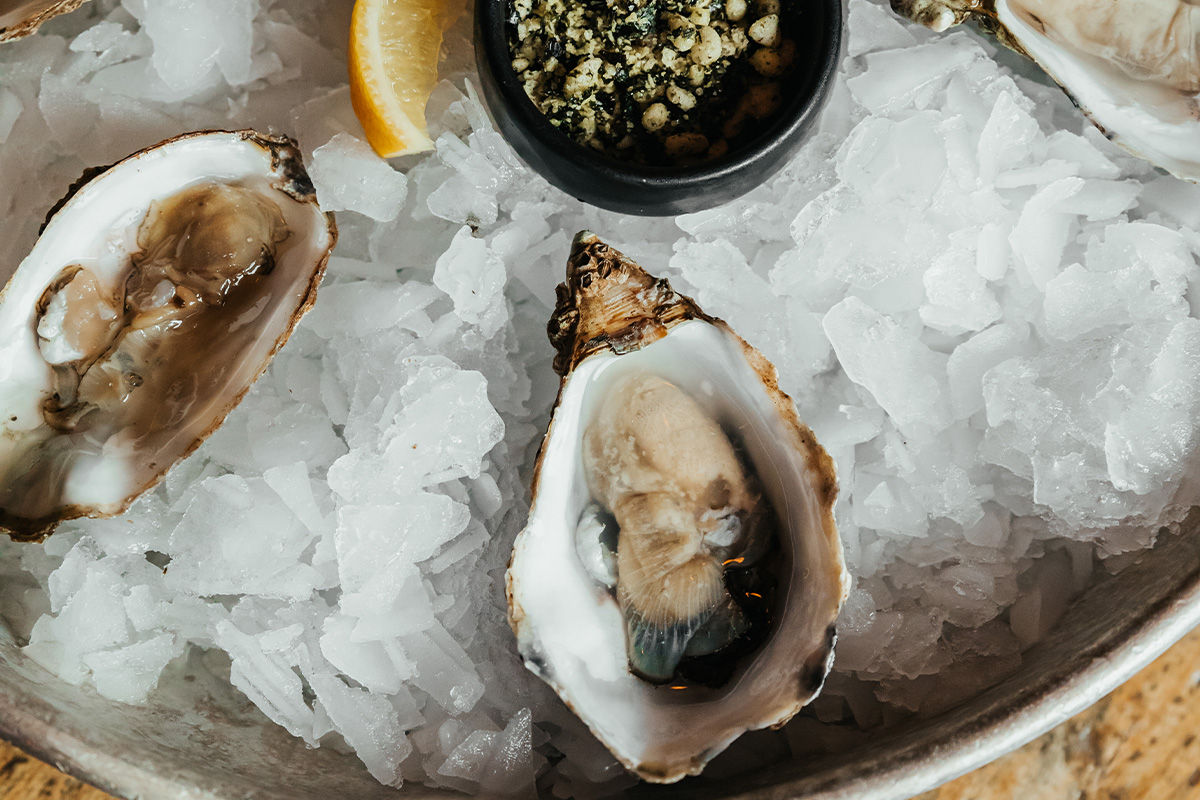 4-gangen keuzemenu bij Vigo Seafoodbar