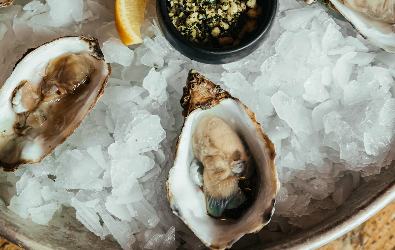 4-gangen keuzemenu bij Vigo Seafoodbar
