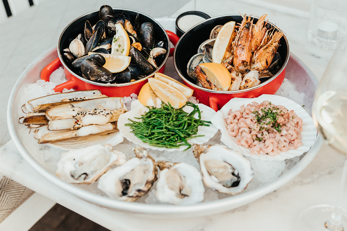 4-gangen keuzemenu bij Vigo Seafoodbar