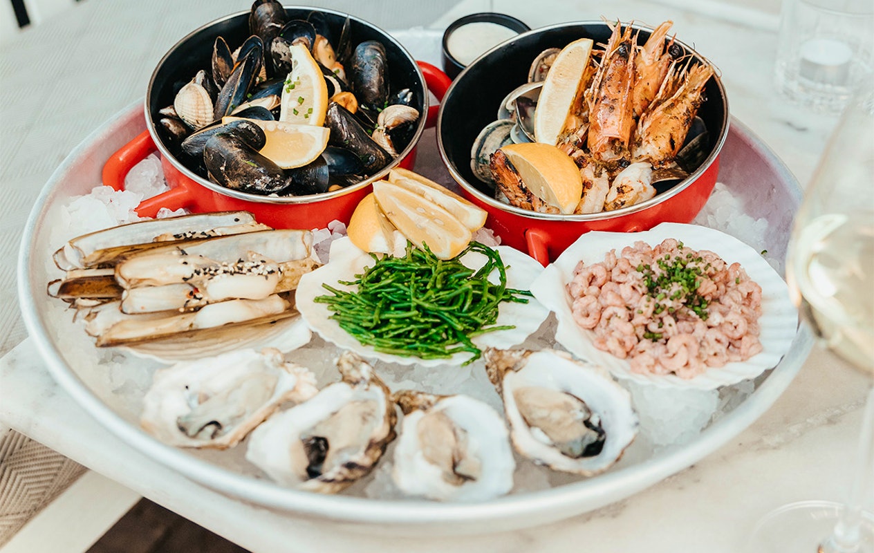 4-gangen keuzemenu bij Vigo Seafoodbar