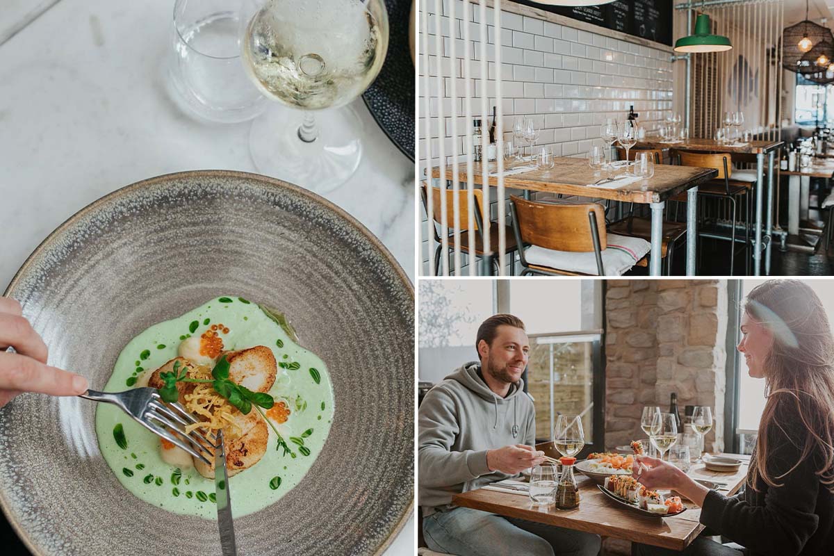 4-gangen keuzemenu bij Vigo Seafoodbar