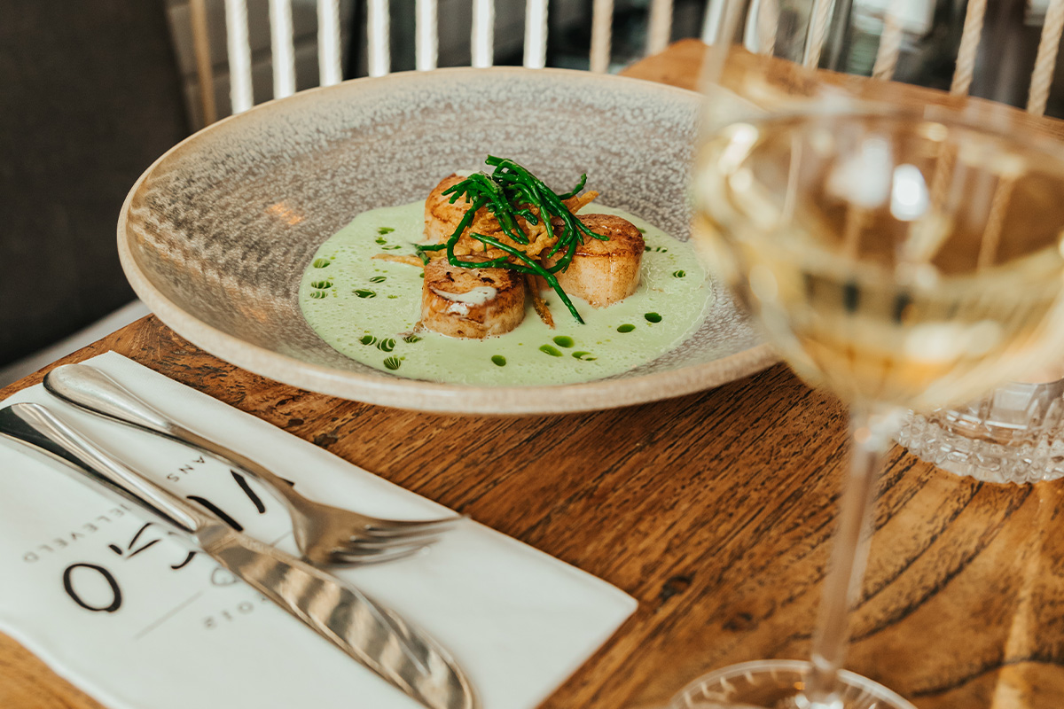 4-gangen keuzemenu bij Vigo Seafoodbar