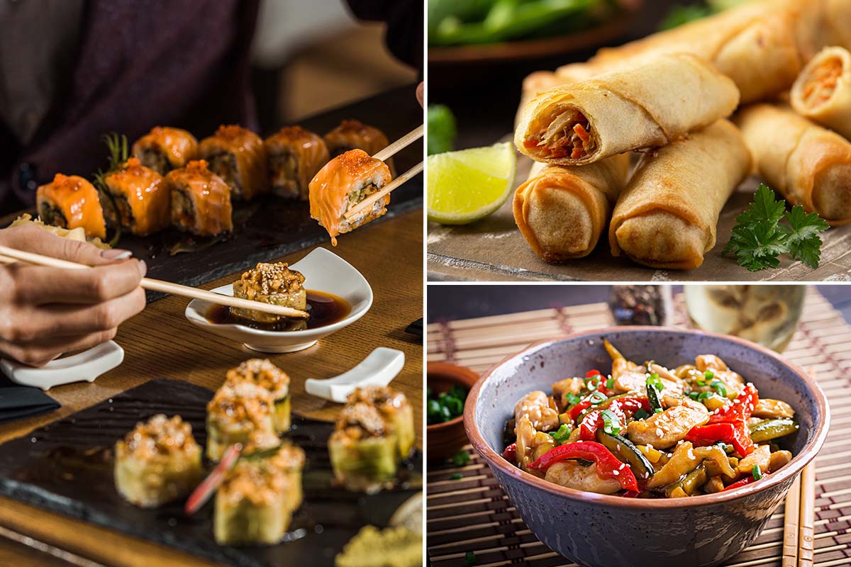 4-gangen keuzemenu sushi of wok bij YoYi Sushi & Grill