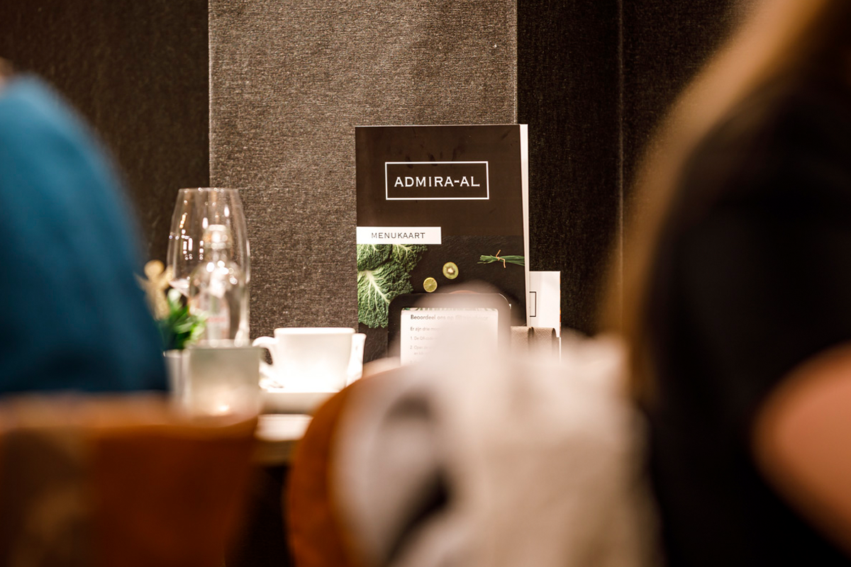 4-gangen shared dining bij Restaurant De Admiraal 