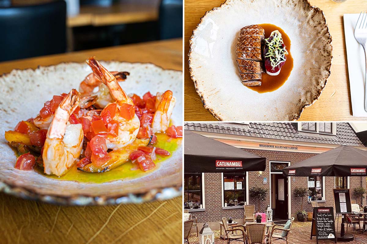 4-gangen verrassingsmenu + amuse bij Brasserie Alles Met Liefde