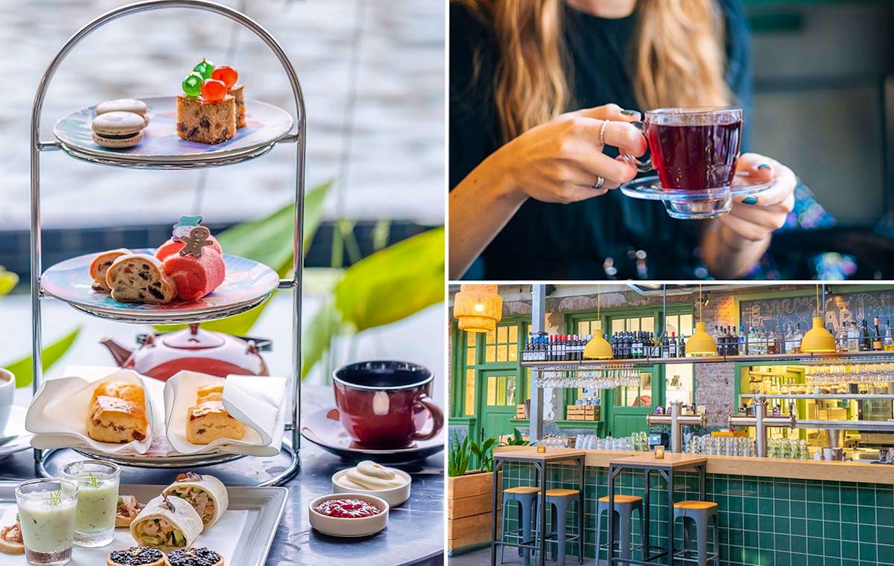 Luxe high tea + onbeperkt thee bij Lab-44