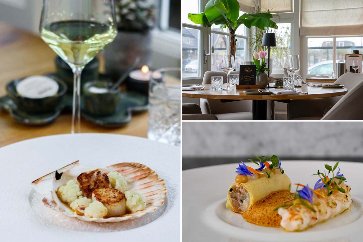 Luxe 5-gangenlunch of -diner bij Restaurant Oxalis