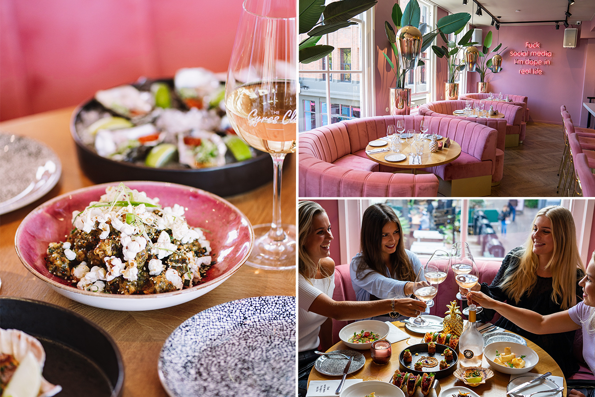 5-gangen keuzediner bij The Gyros Club in Den Haag