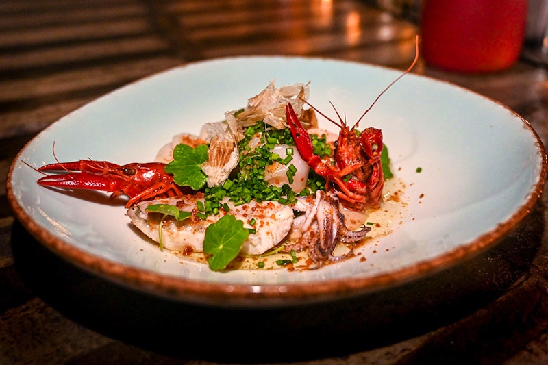 5-gangendiner + bites en 2 amuses bij Red Chilli