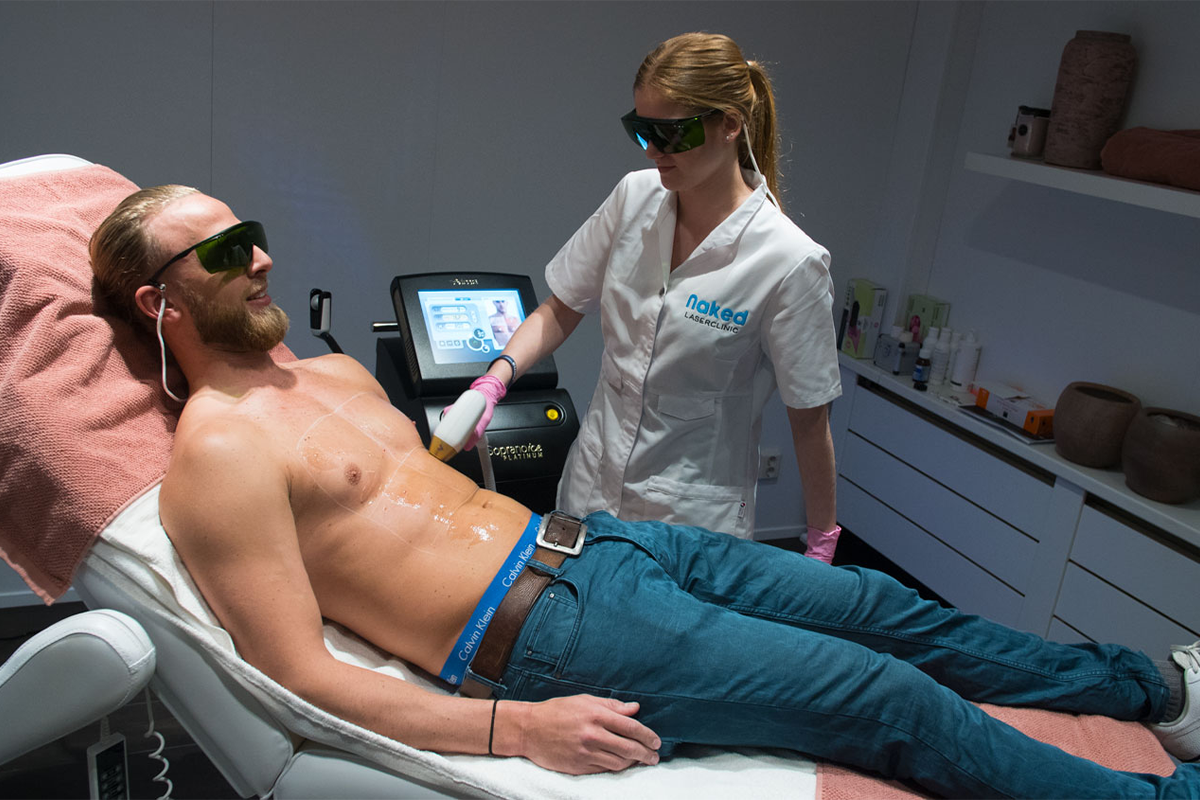 6 laser ontharingsbehandelingen bij Naked Laser Clinic 