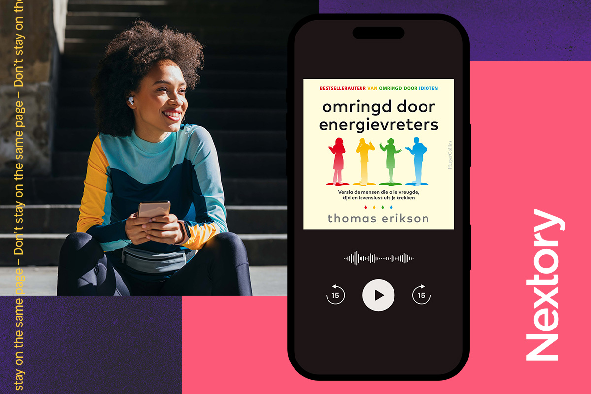 60 dagen onbeperkt luisteren en lezen via Nextory