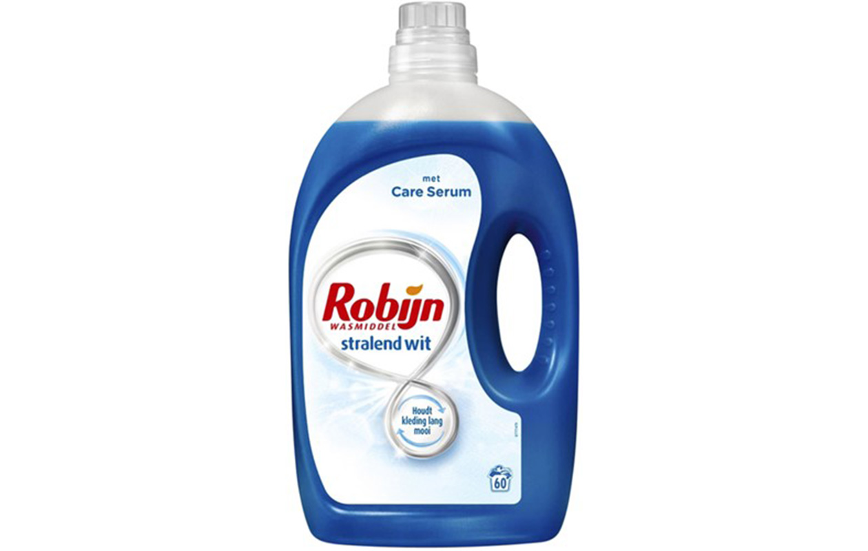 3 x 3 litres de détergent liquide blanc éclatant de Robijn