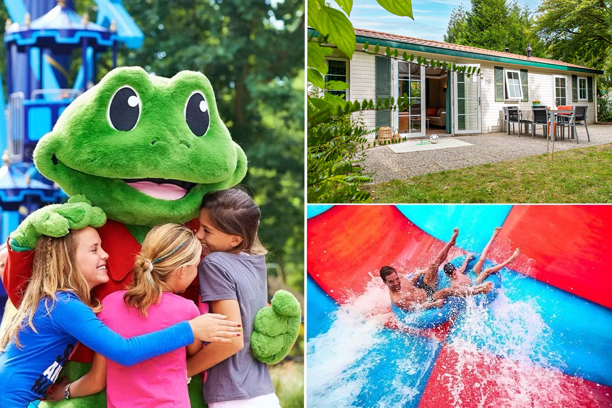 Verblijf in een 4- of 6-persoons accommodatie op Duinrell