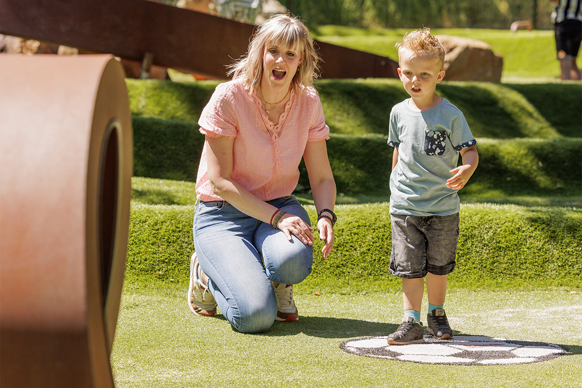 Adventure Foot Golf bij Center Parcs Het Heijderbos