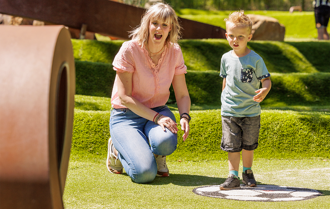 Adventure Foot Golf bij Center Parcs Het Heijderbos
