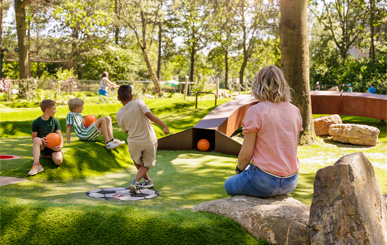 Adventure Foot Golf bij Center Parcs Het Heijderbos