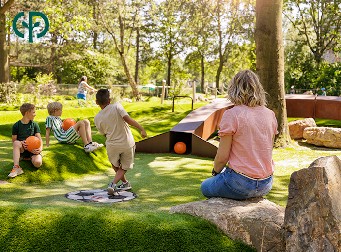 Adventure Foot Golf bij Center Parcs Het Heijderbos