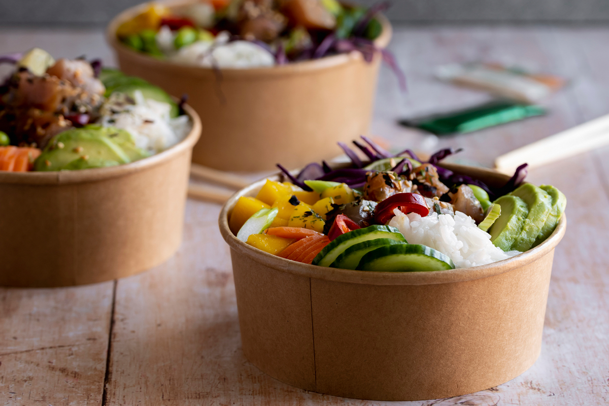 Sushibox of pokébowl afhalen bij New Century