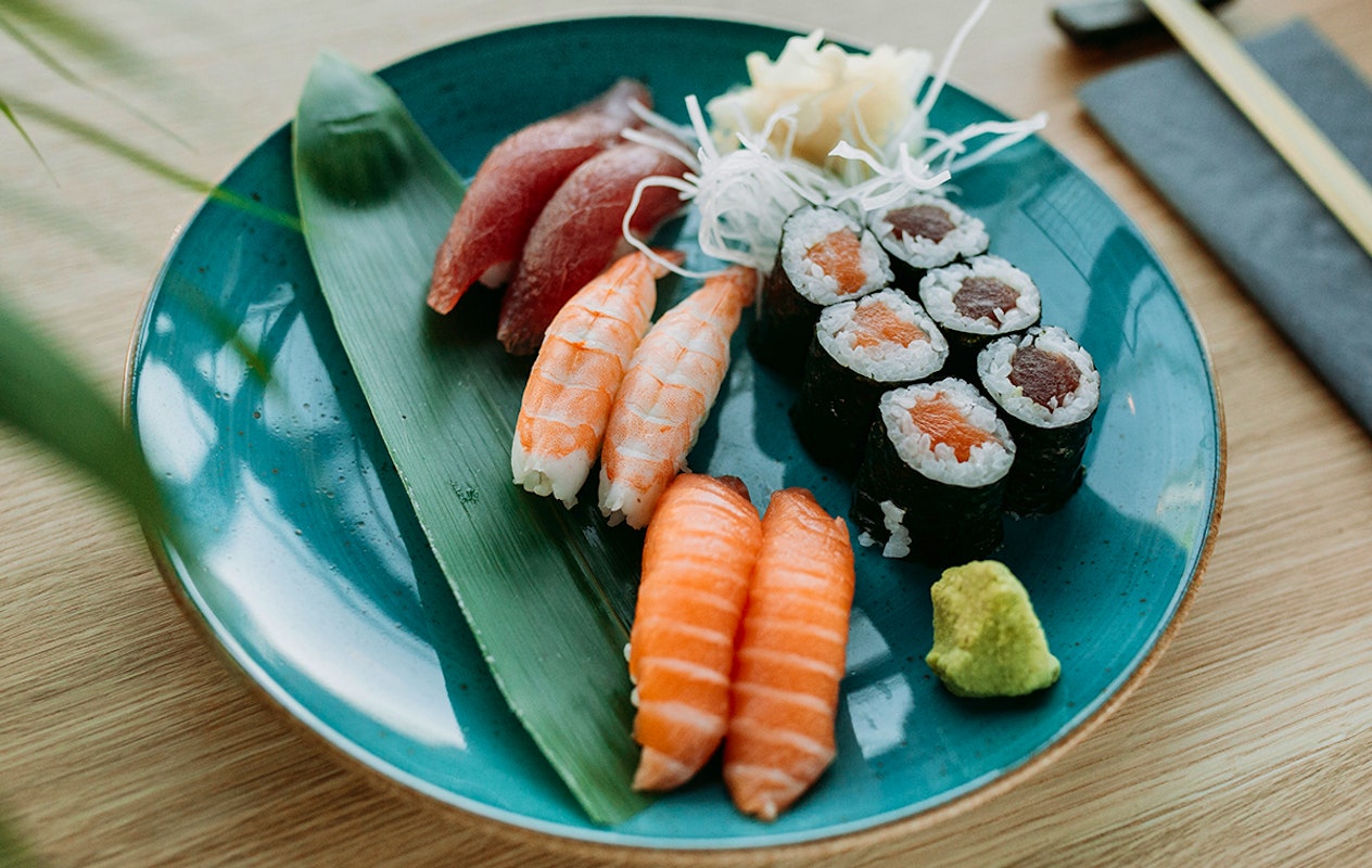 Afhalen: Sushi box van Mr Xi