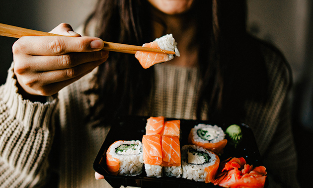 Afhalen: sushibox naar keuze (22, 40 of 60 stuks) van Selfie Sushi