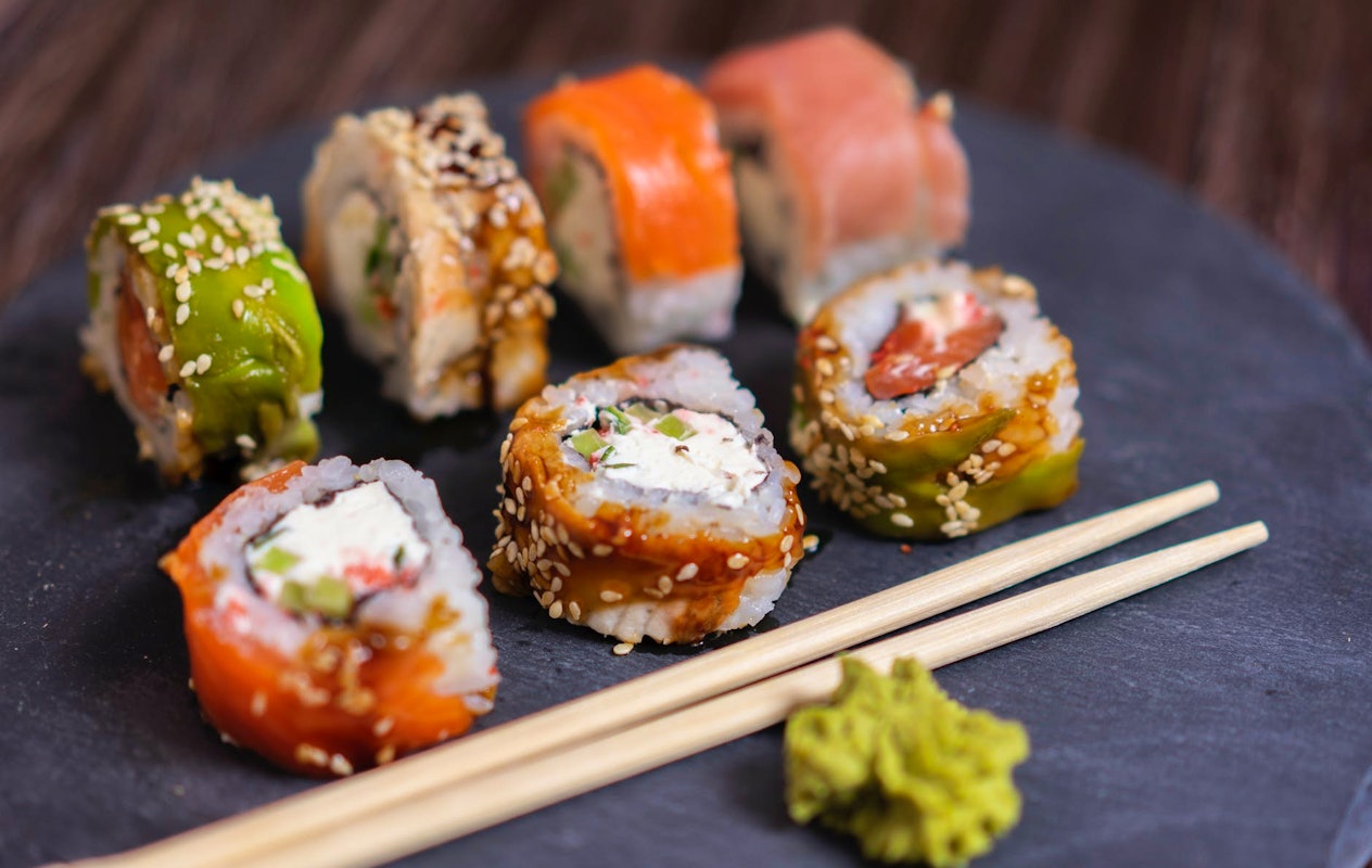 Afhalen: Sushi box van Mr Xi