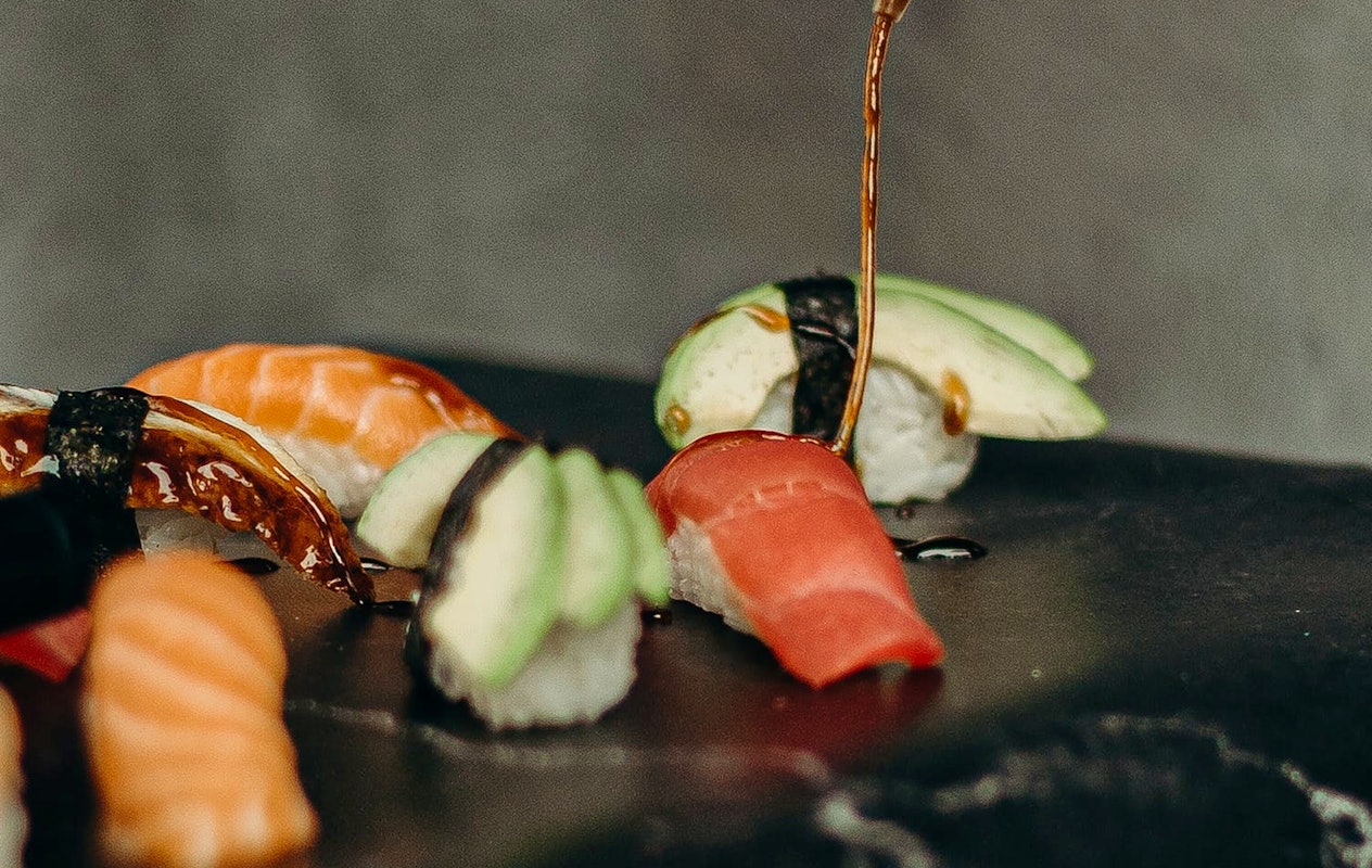 Afhalen: Sushi box van Mr Xi