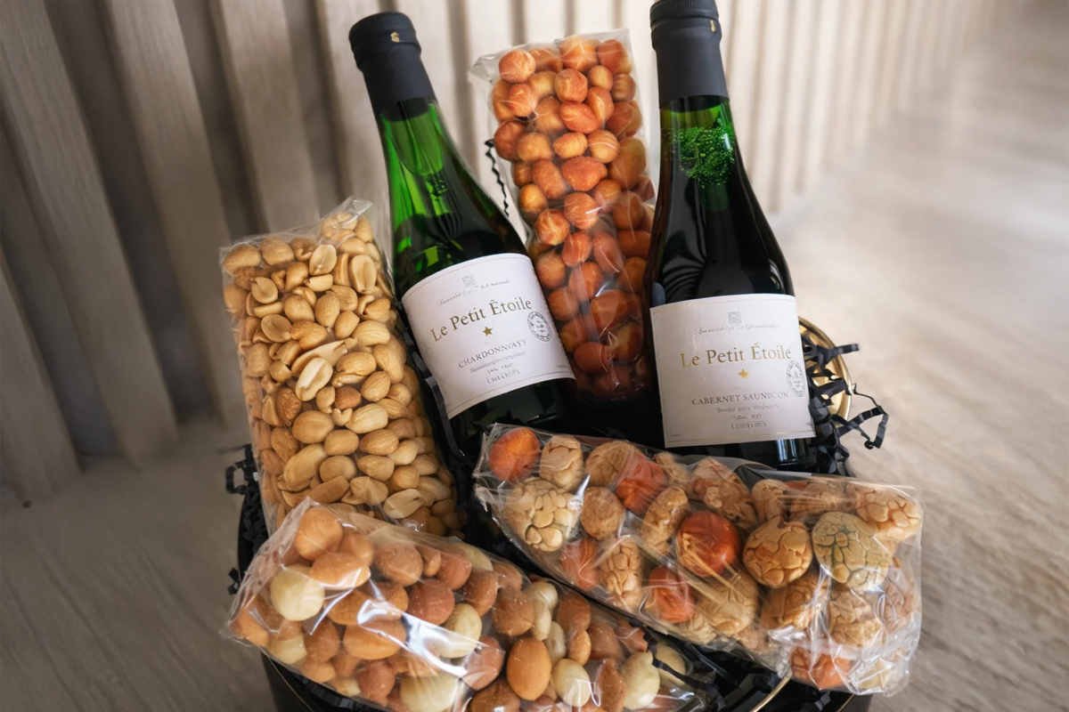 Alcoholvrije borrelbox van GoldenWines bij je thuis bezorgd