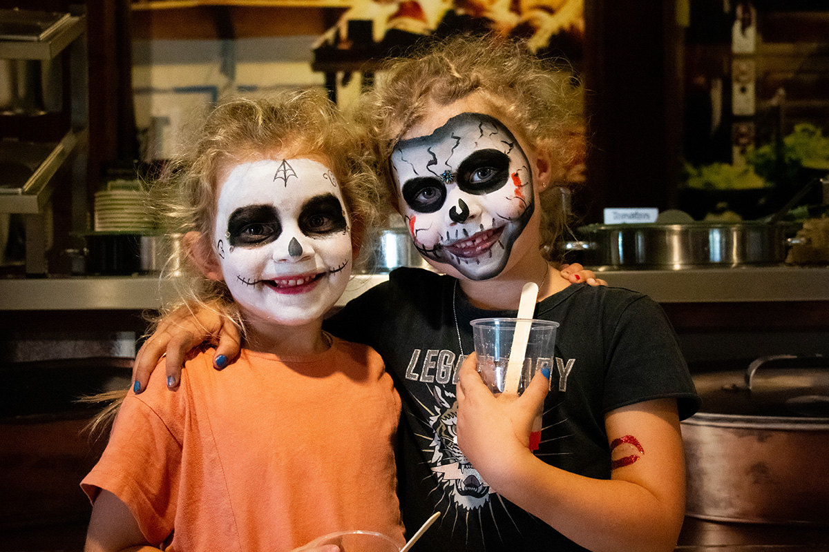 All-in arrangement Halloween bij Duinoord