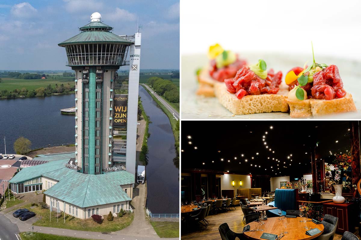 Onbeperkt genieten van culinaire gerechten bij Restaurant Infinity