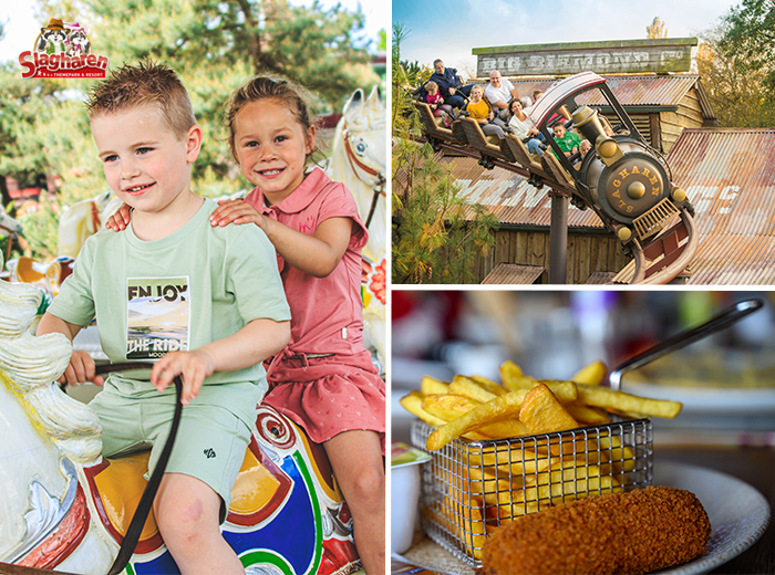 Entreeticket Slagharen + friet, snack naar keuze & drankje