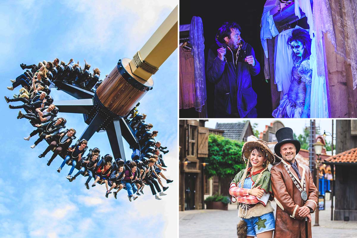 Attractiepark Slagharen tickets + evt. friet, snack & drankje