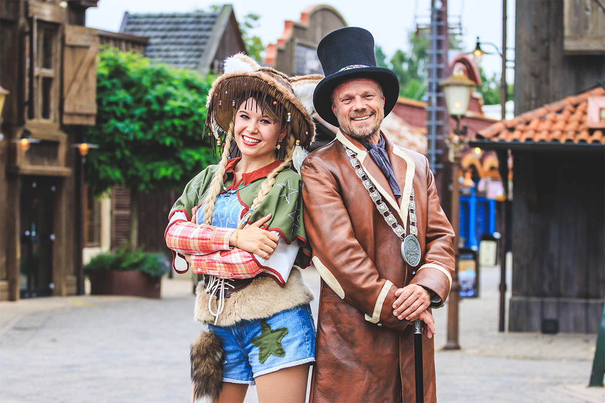 Attractiepark Slagharen tickets + evt. friet, snack & drankje