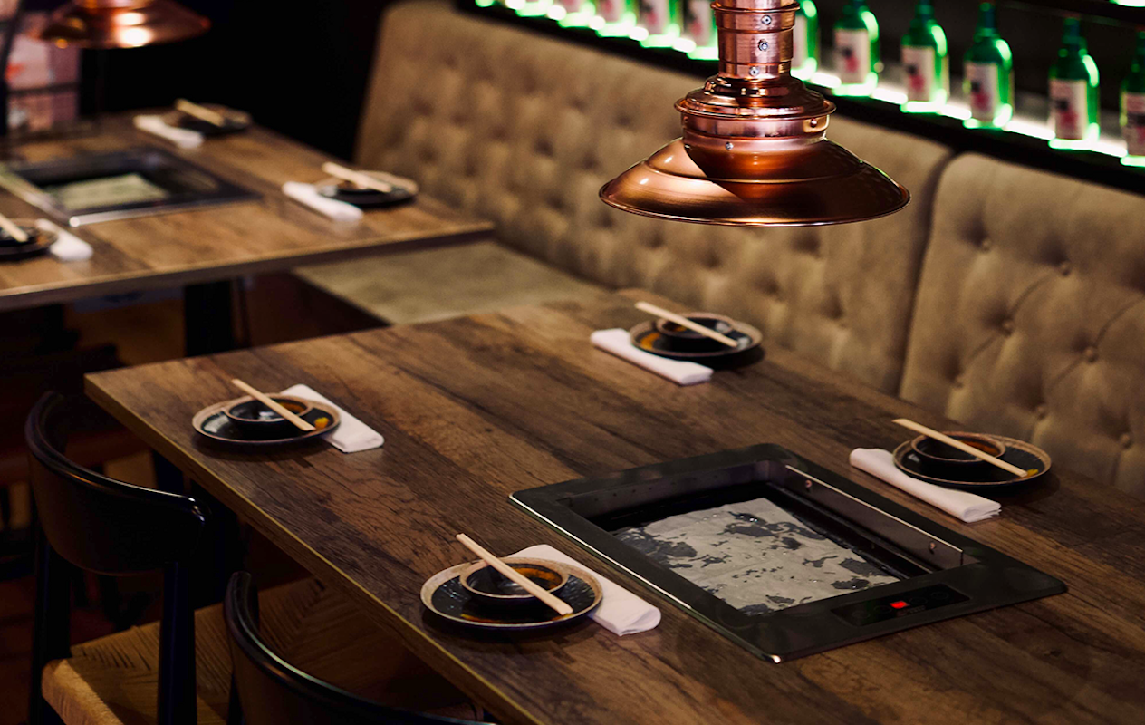 All you can eat Korean BBQ & sushi bij Geonbae (2,5 uur)