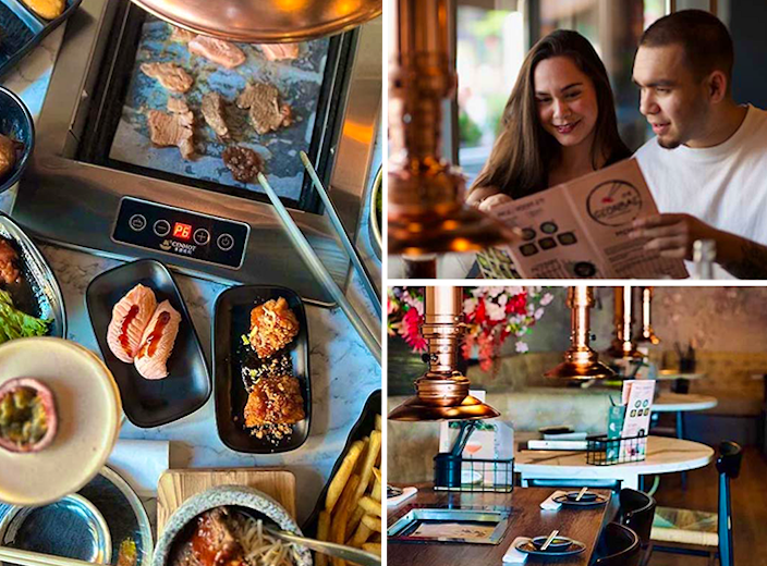 All you can eat Korean BBQ & sushi bij Geonbae (2,5 uur)