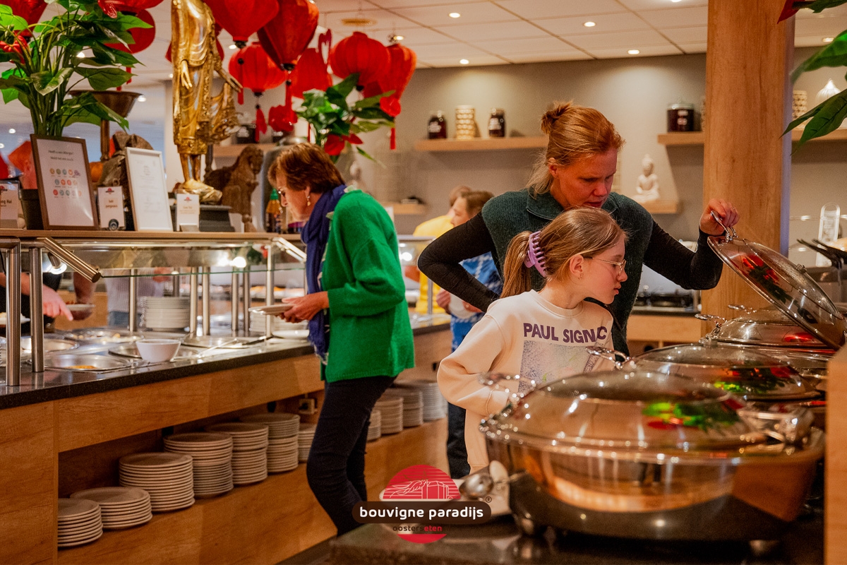 All you can eat bij Bouvigne Paradijs