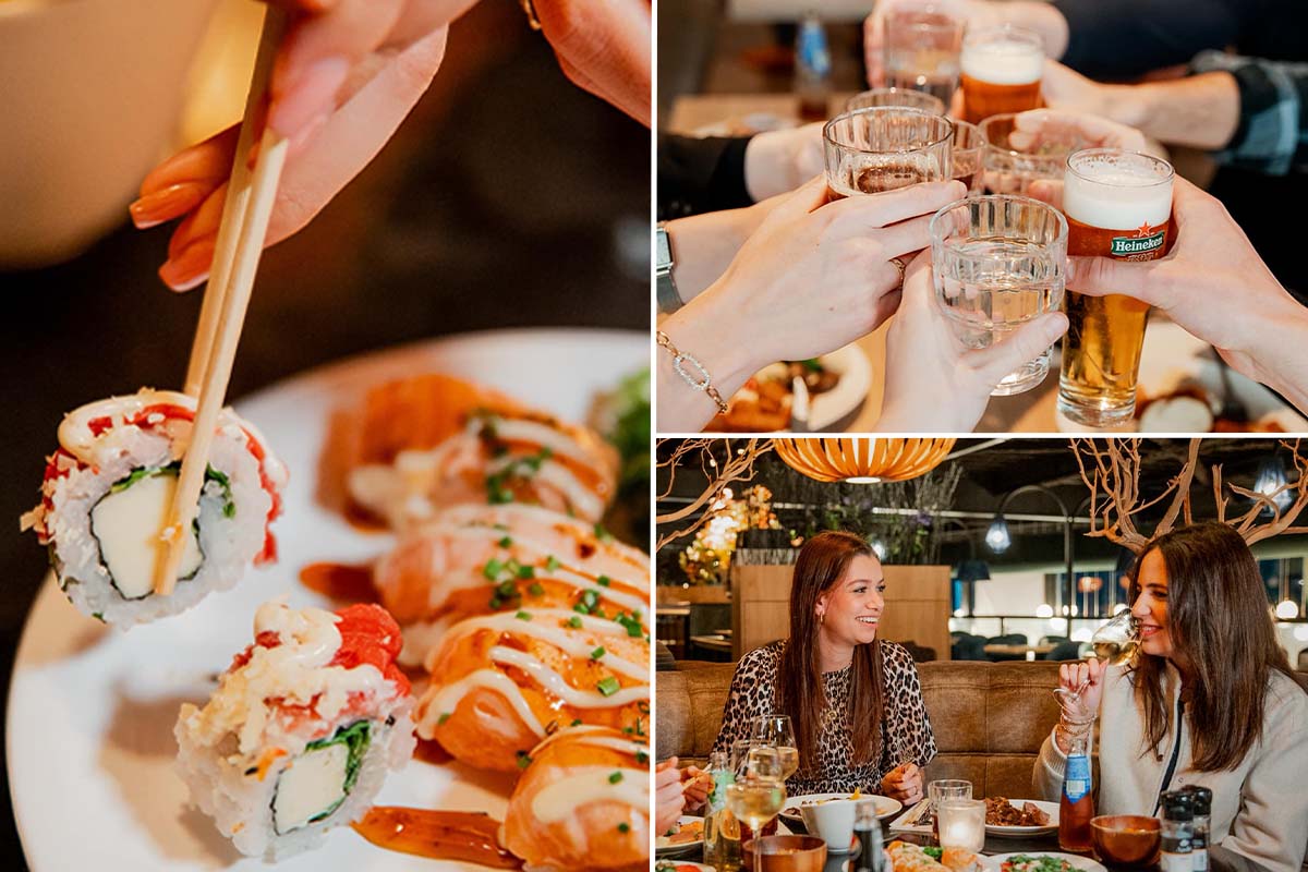 All you can eat & drink bij Lucky Apple