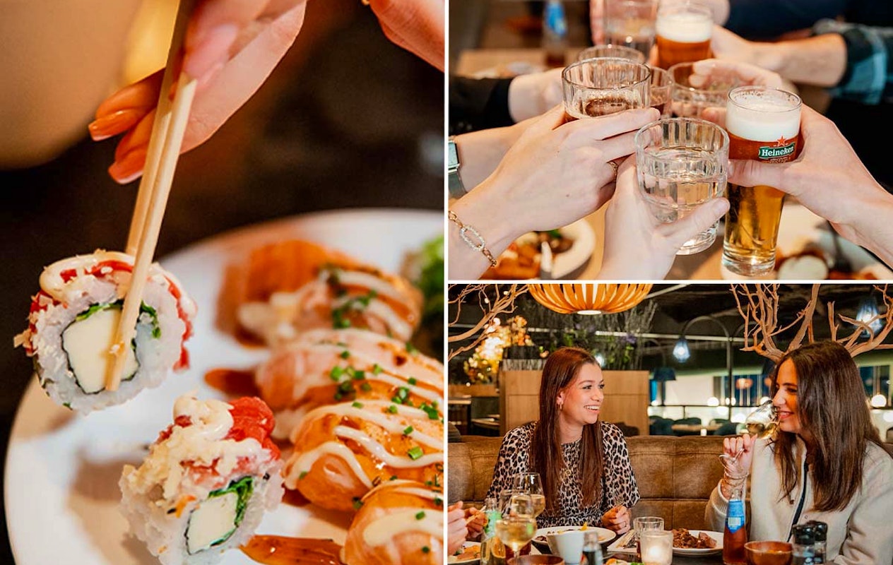 All you can eat & drink bij Lucky Apple