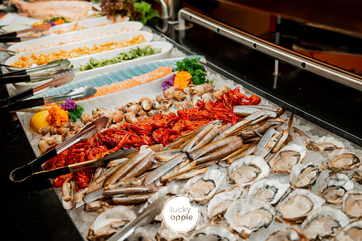 All you can eat & drink bij Lucky Apple